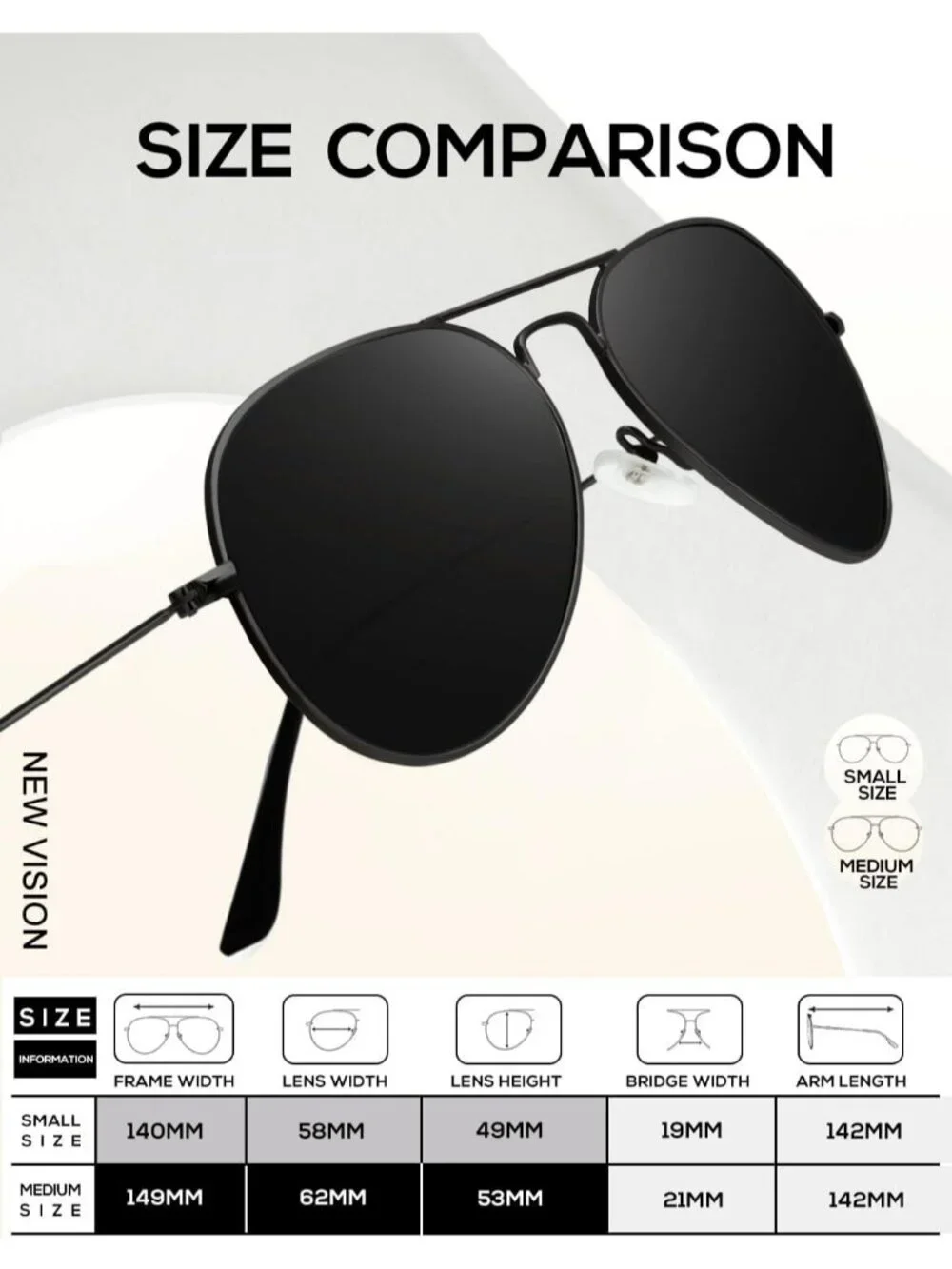 KALIYADI Classic Aviator Sunglasses for Men Women